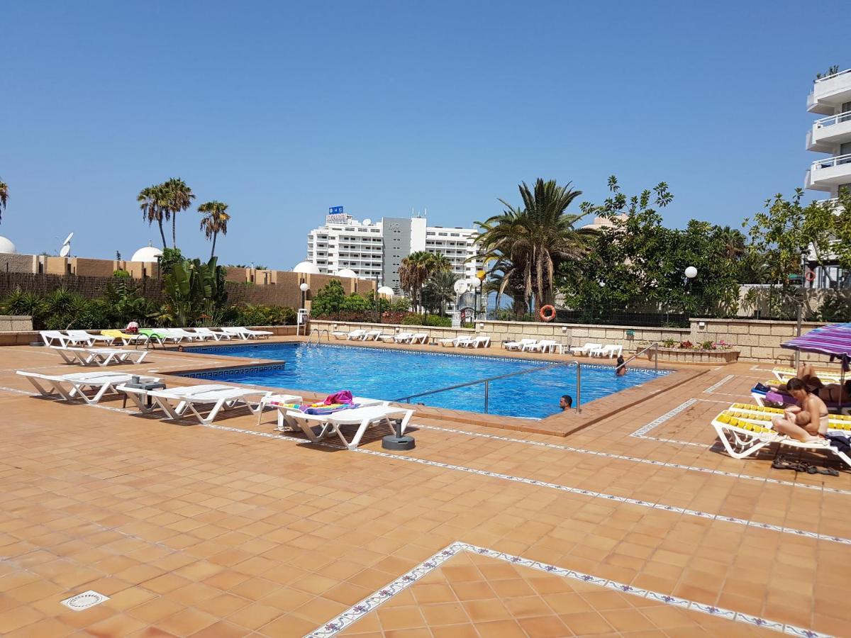 Borinquen Only 280 Meters To The Beach, Balcony With Sea View, Heated Pool, Wifi Playa de las Américas Kültér fotó