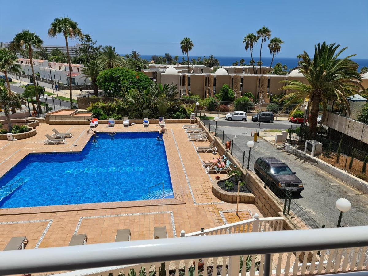 Borinquen Only 280 Meters To The Beach, Balcony With Sea View, Heated Pool, Wifi Playa de las Américas Kültér fotó