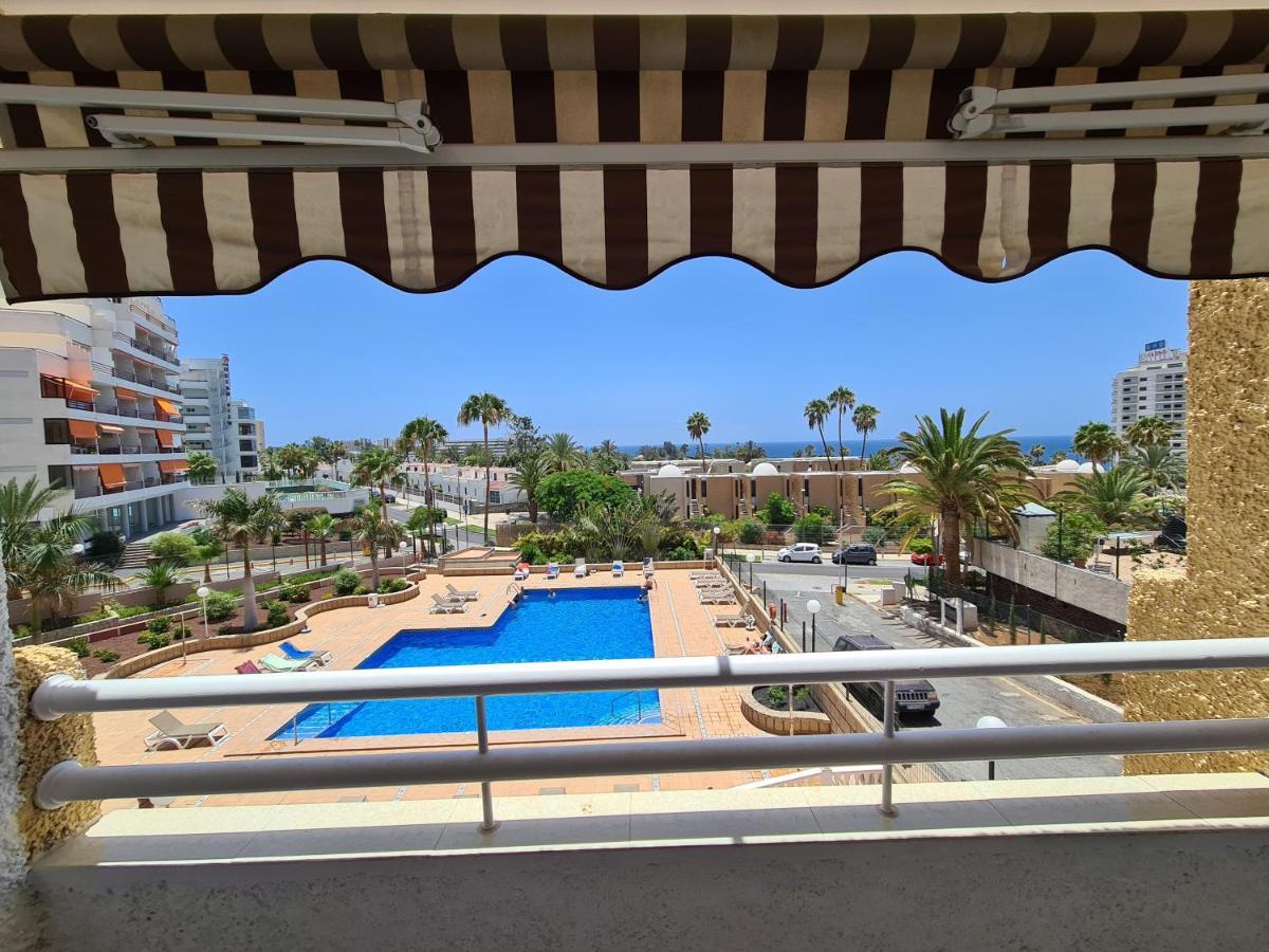 Borinquen Only 280 Meters To The Beach, Balcony With Sea View, Heated Pool, Wifi Playa de las Américas Kültér fotó
