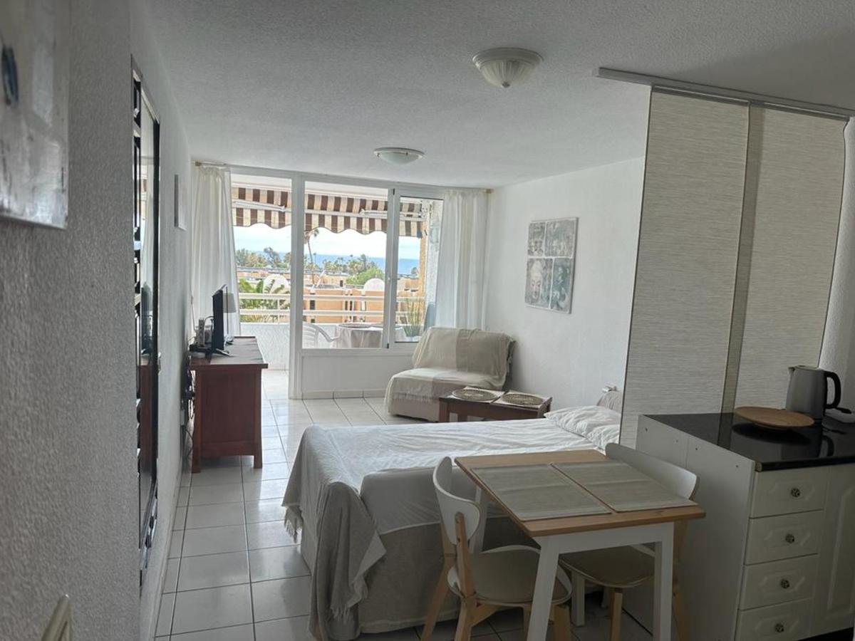 Borinquen Only 280 Meters To The Beach, Balcony With Sea View, Heated Pool, Wifi Playa de las Américas Kültér fotó